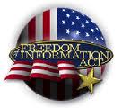 Graphic showing the Freedom of Information Act